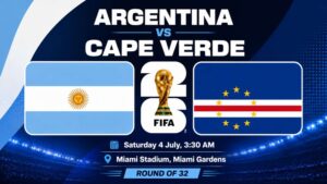 Argentina vs Cape Verde